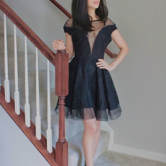 Mini Fit and Flare Dress - Picture 4 of 5
